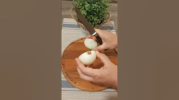 Как резать лук без слез. Режем и не плачем 😊