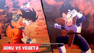 The Unforgettable Battle: Goku vs Vegeta in Saiyan Saga