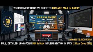 Find Minimum and Maximum Element in an Array | DSA Course Episode 46 🚀