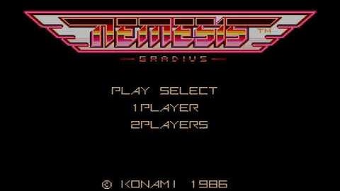 NEMESIS --GRADIUS-- Enhanced Version 1.01 [MSX] - 1CC Run (50hz/PAL)