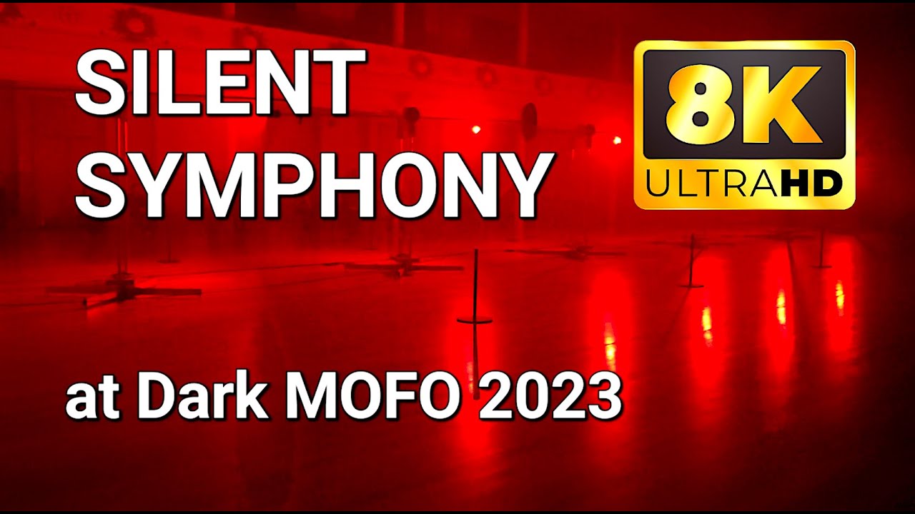 Silent Symphony 2023 – A Hypnotic DARK MOFO Installation of Light, Motion and Silence