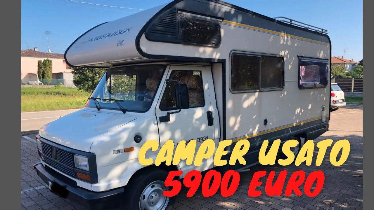 Camper usato 5900 euro Mobilvetta Concorde YouTube
