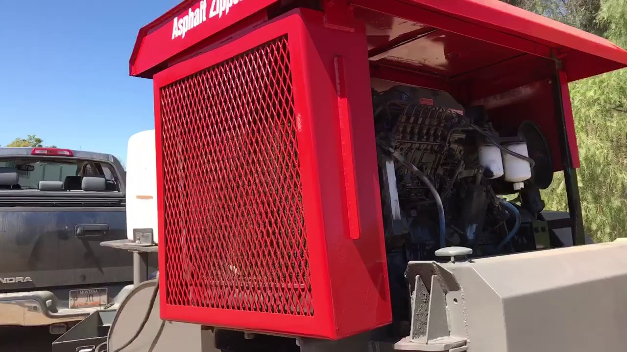 Asphalt Zipper Az 480 part 2 YouTube