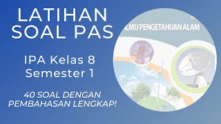 Contoh Soal PAS IPA Kelas 8 Semester 1 Dengan Pembahasan Lengkap