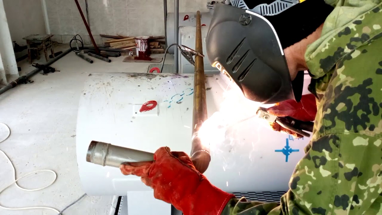 Сварка трубы 57Х3,5. - YouTube