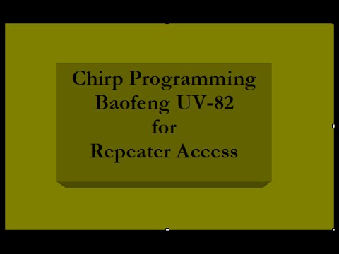 uv82c chirp programming