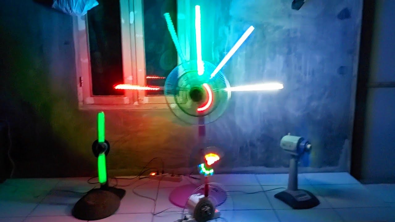Fan/kipas angin lampu led