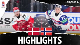 Highlights | Denmark vs. Norway | 2024 #MensWorlds