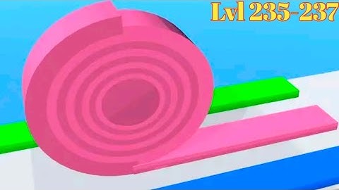 Layers roll Gameplay  All levels_235-237 Android iOS Walkthrough gamings