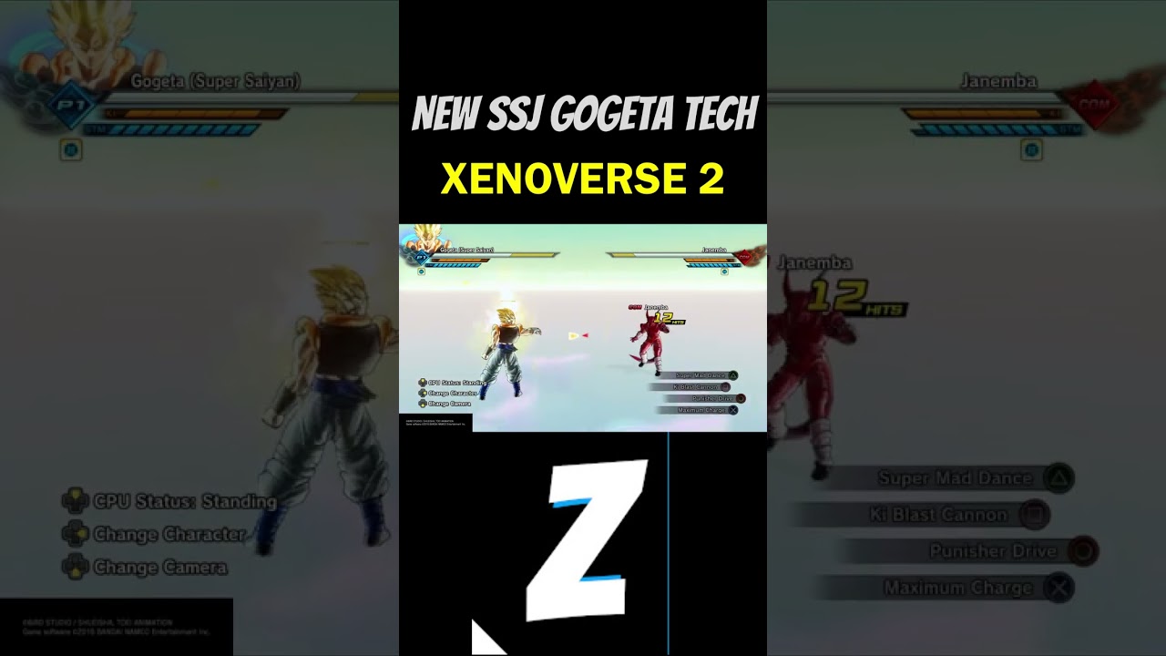Xenoverse 2 Ssj Gogeta Tech Combo