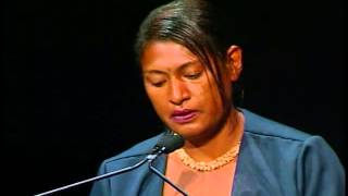 2006 Goldman Environmental Prize Ceremony: acceptance speech Anne Kajir