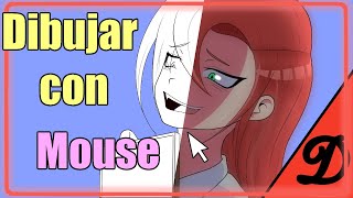 Como DIBUJAR con MOUSE en computadora | Tutorial shitpost
