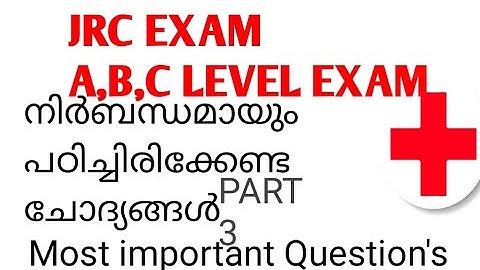 JRC EXAM 2023 A, B, C leval exam Questions &answers PART 3
