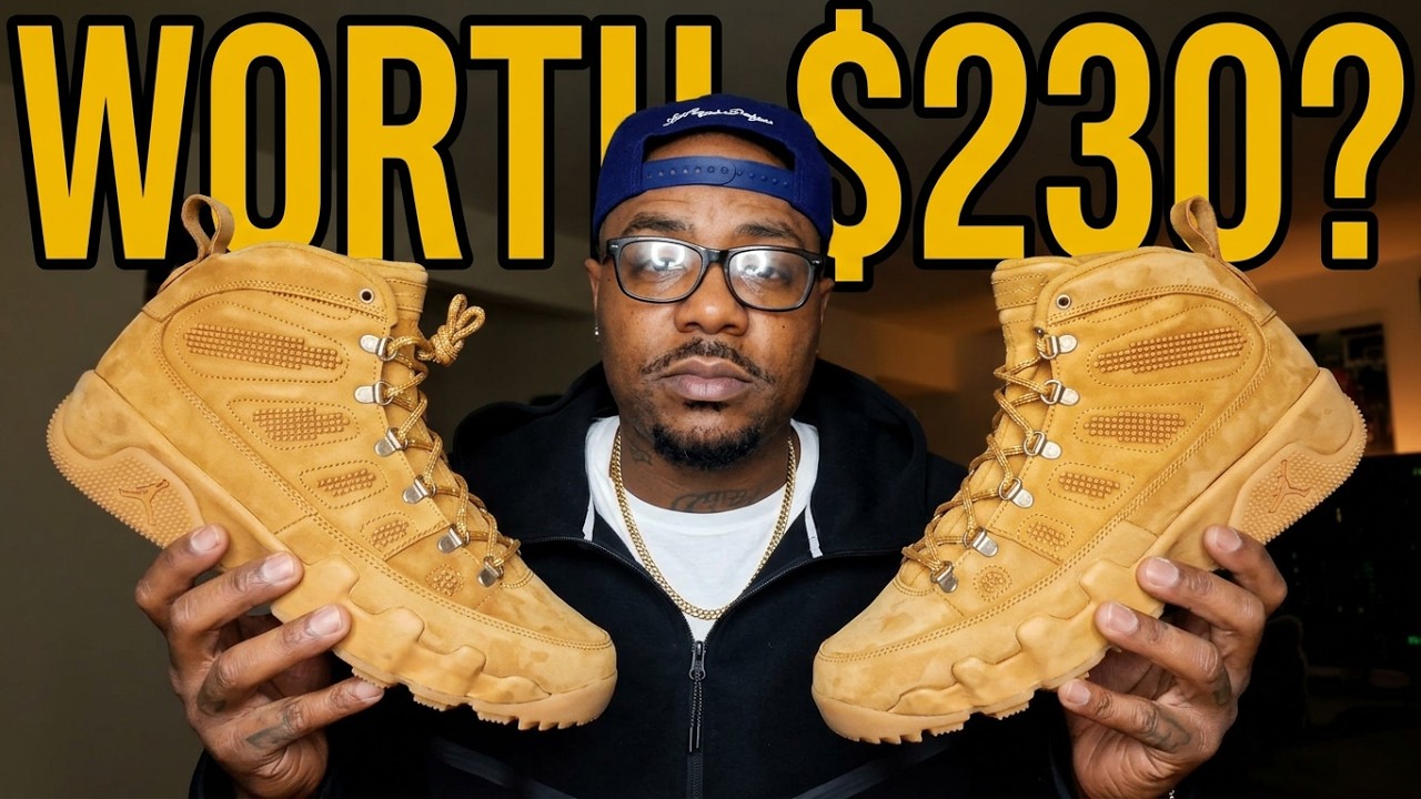The Materials Are Premium! Air Jordan 9 Boot NRG Wheat (2026 