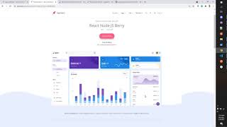 React Node JS Berry - Full-stack open-source product | AppSeed
