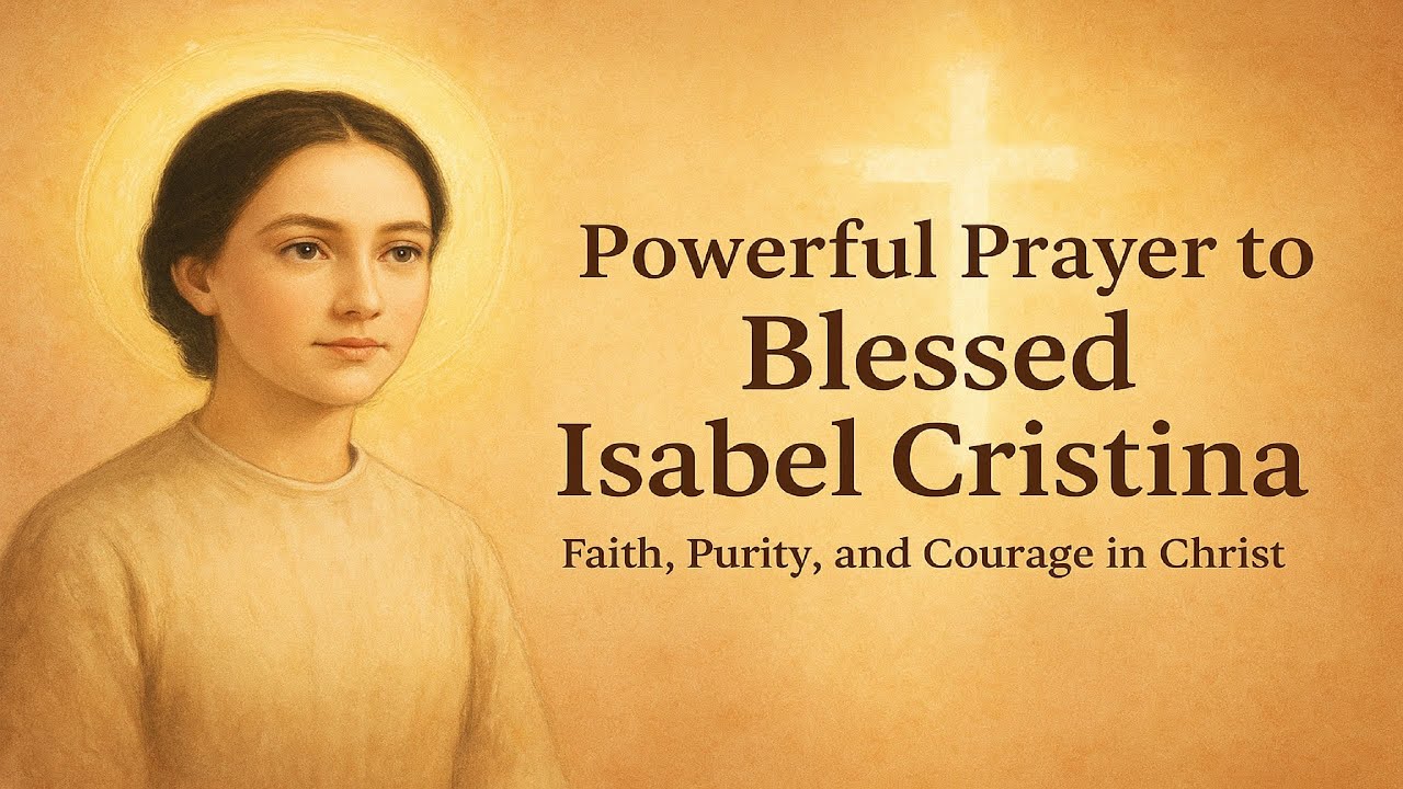 Powerful Prayer to Blessed Isabel Cristina | Faith, Purity, and Courage in Christ