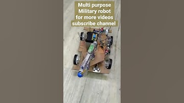 multi purpose Military robot iot controlled robot