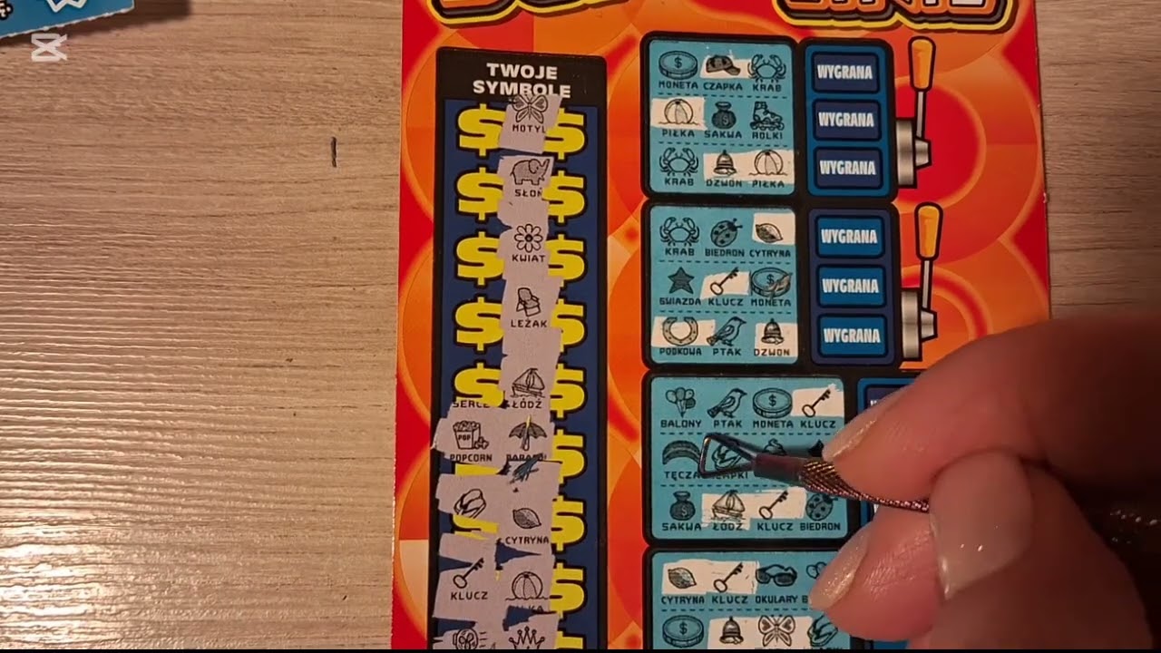 Zdrapki #128...uff!!!🫣🙈🤪..jest plus 😵‍💫🤑💰..dobre wybory i super 😘☀️💪