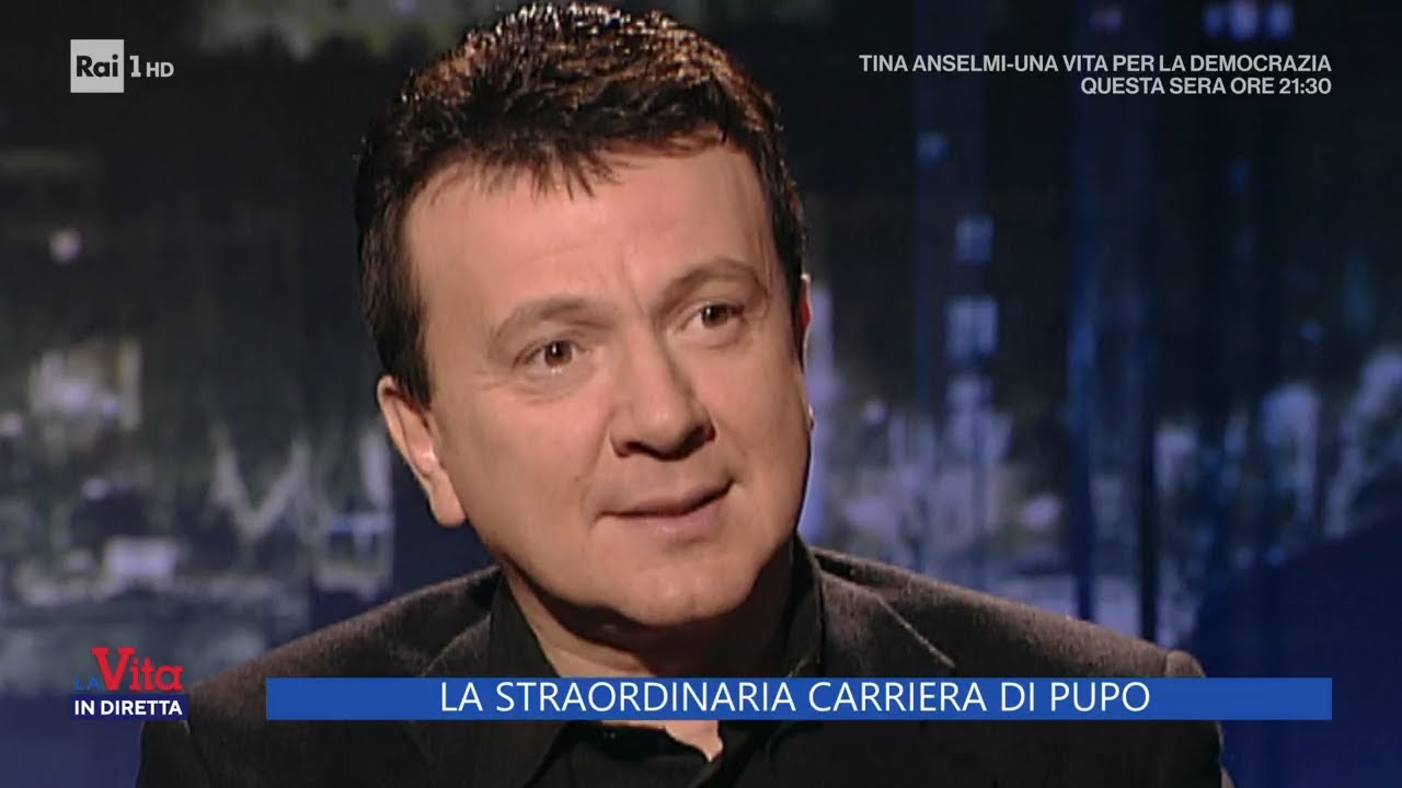 La straordinaria carriera di Pupo - La Vita in diretta - 25/04/2023