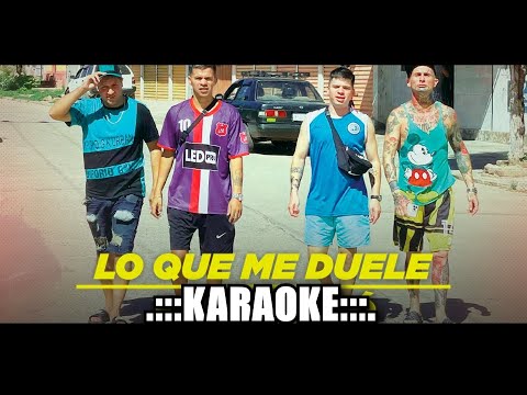 Ke personajes Lo que me duele ( KARAOKE )