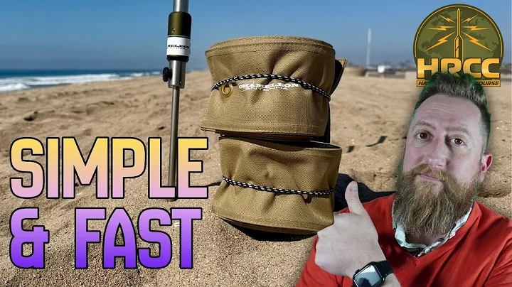 Fast Faraday Cloth HF Antenna Radial System For Efficient Operating!