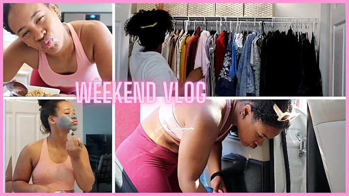 WEEKEND VLOG!!! closet organization, errands, and ...