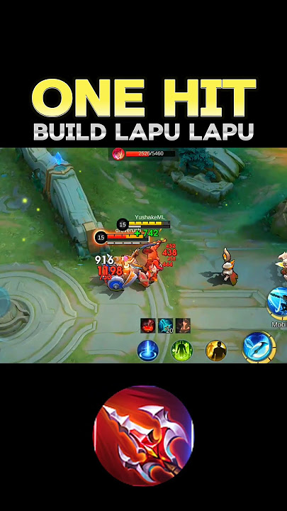 😱 WATCH THIS - BEST BUILD LAPU LAPU❓(ONE HIT) ~ MLBB 🔥 #mobilelegends #onehitbuild #lapulapu #short