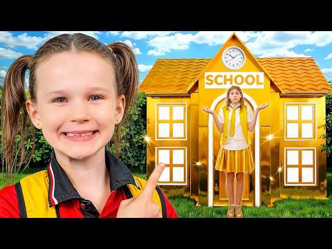 Funny Adventures At Rich School! 🏫✨💎