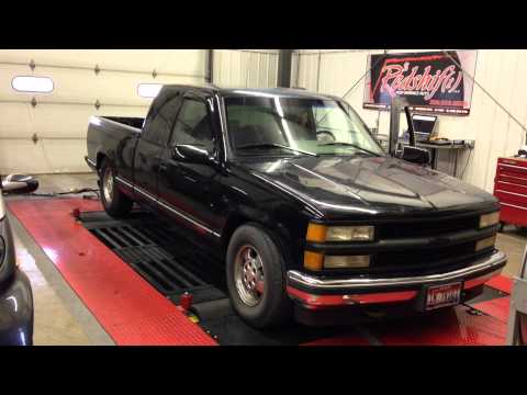 LT1 Cammed L31 Dyno run. 1996 K1500 lowered 4wd