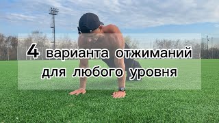 видео: ☝️4 варианта ОТЖИМАНИЙ для любого уровня картинка: ☝️4 варианта ОТЖИМАНИЙ для любого уровня