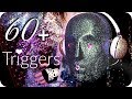 Asmr 60 triggers over 35 hours  no talking intense relaxing ear to ear sleep sounds