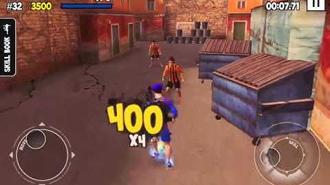 Watch how I scored 7 625 points on my Level 32 Skill Run! #skilltwinsfootballgame @SkillTwins