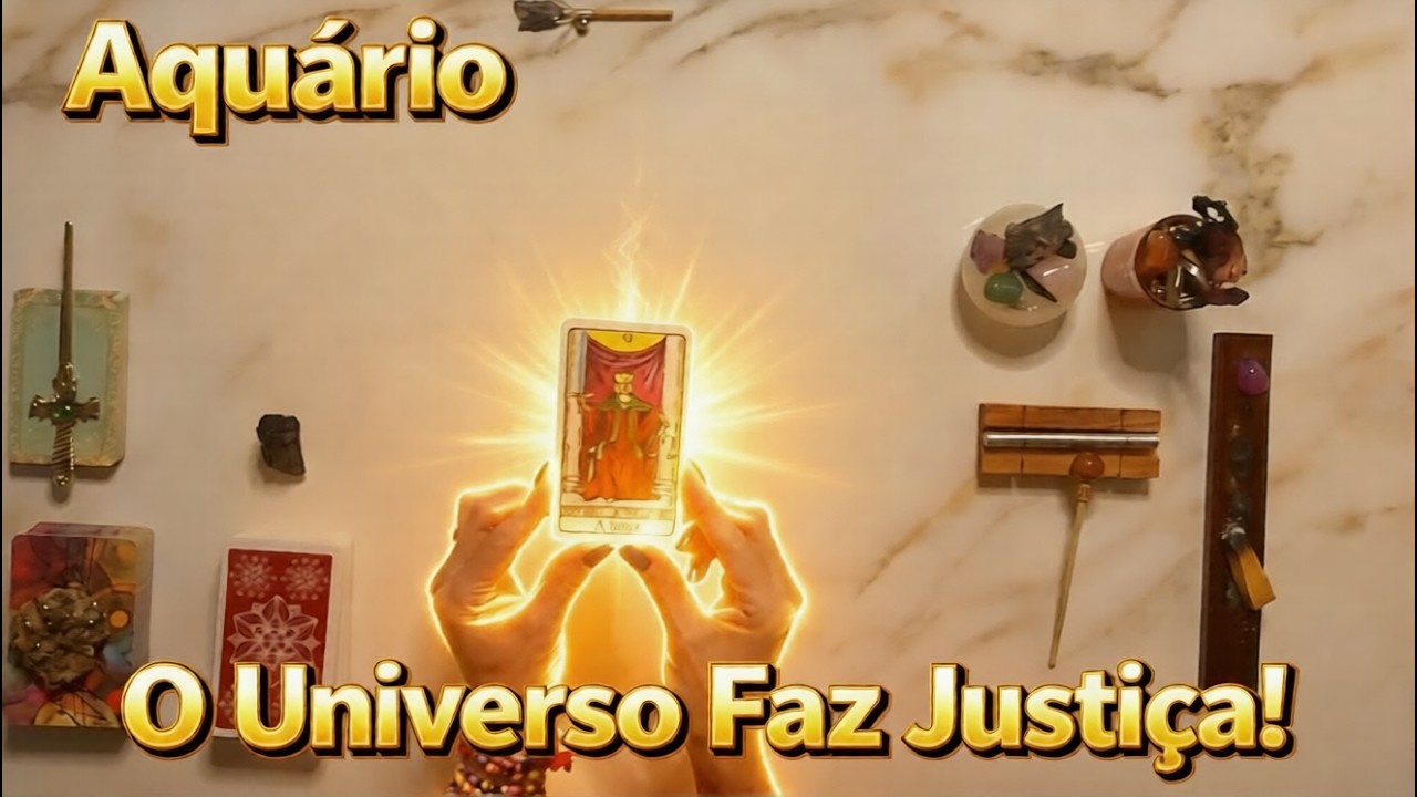 AQUÁRIO ♒ PREVISÃO SEMANAL TAROT | O Universo Faz Justiça 🔮⚖️#aquário #tarot #aquario