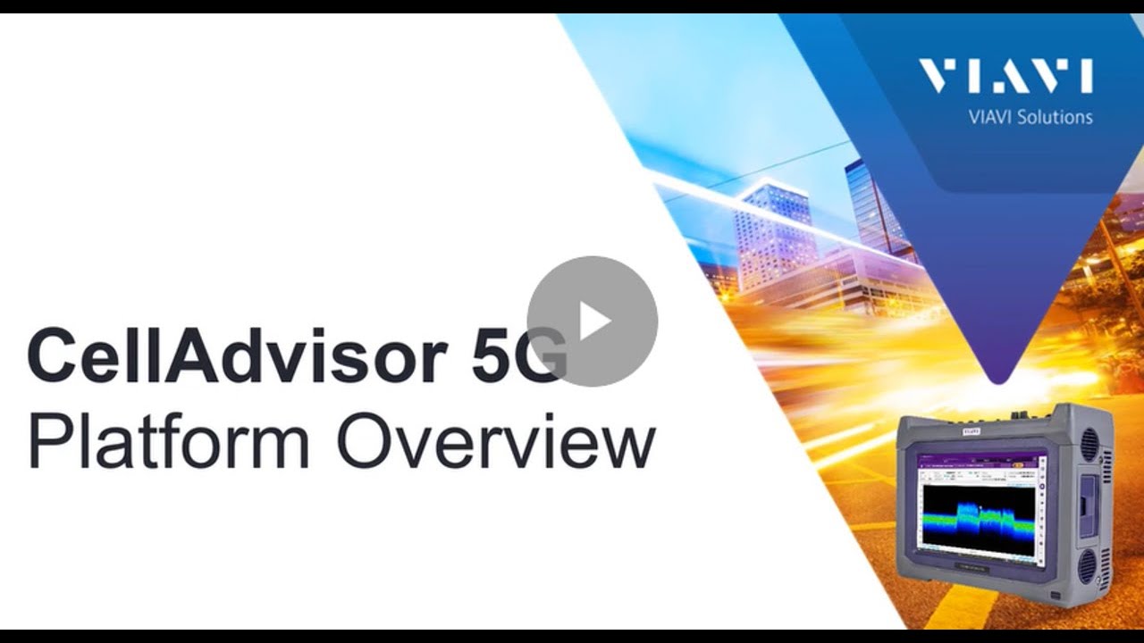 VIAVI CellAdvisor 5G: Platform Overview (Hindi)