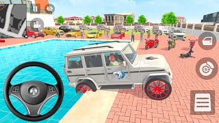 🤩Car Bike Game: Franklin Order In Indian Black Car And drives A Indian Police SUV Game🎯 Must watch