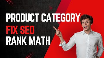 Fix WooCommerce Product Category SEO Not Showing in Rank Math | Sitemap Issues Explained