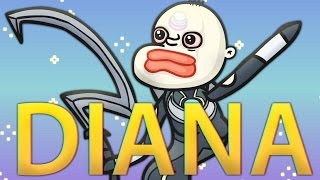 Playing Diana in Ranked