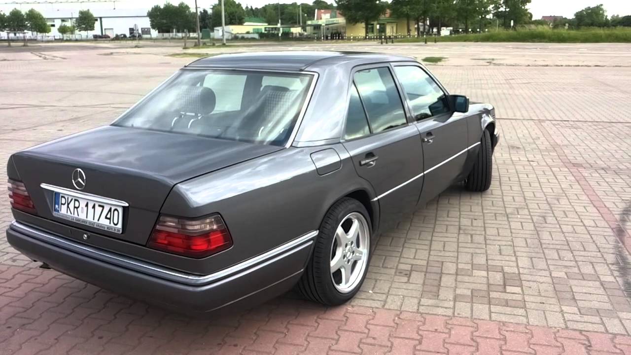 Mercedes w124 2.5d mała prezentacja YouTube