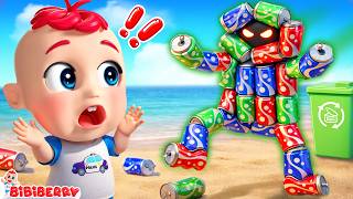 wheels garbage truck song why monster chase me three little