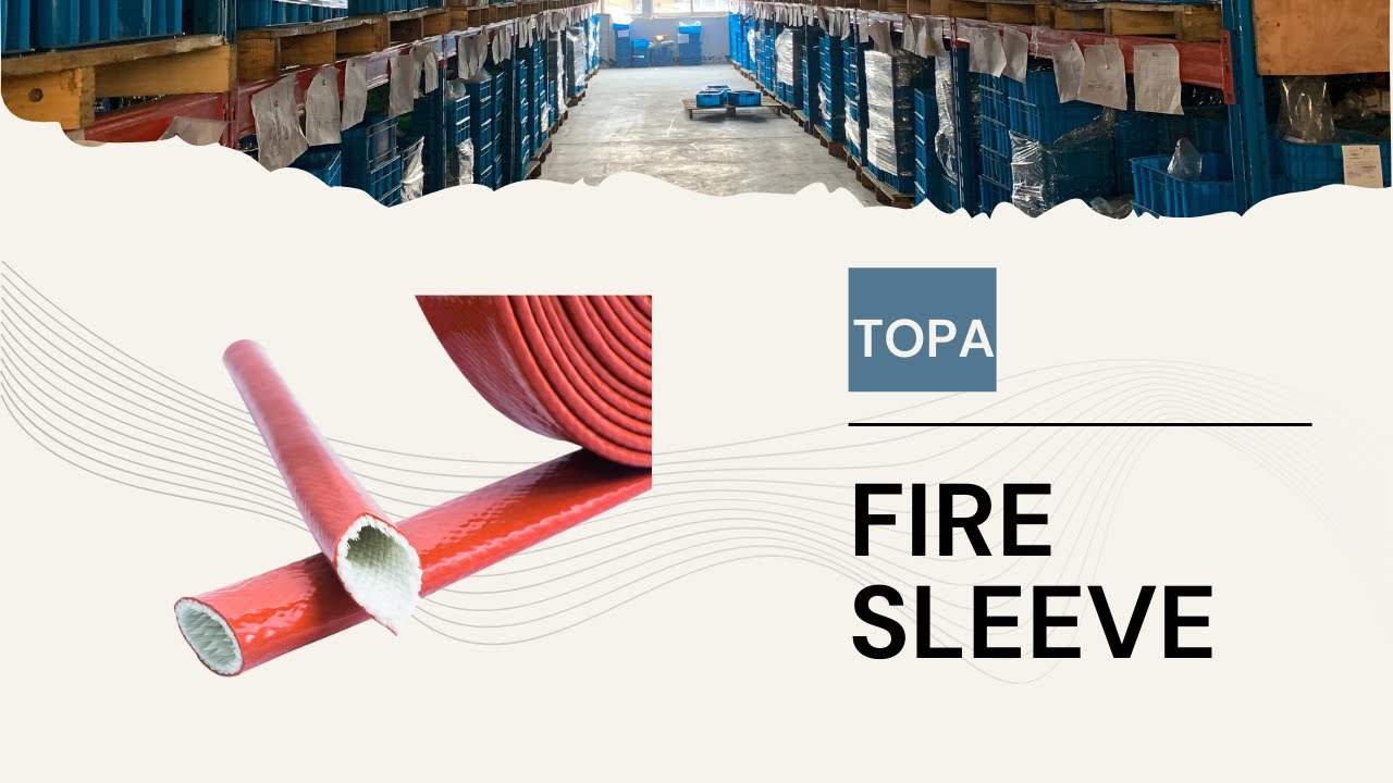 High temperature fire resistant hose sleeve flexible China manufacture
