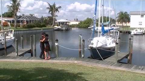 Tango on the dock Sue & Walt