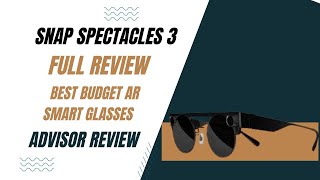 Snap Spectacles 3 FULL REVIEW 2024