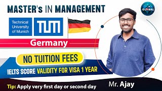 No Tuition Fees | All details Master’s in Management at TUM Germany
