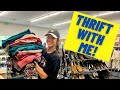 Thrifting low cost items to resell for huge profit thrift with me  full time reseller