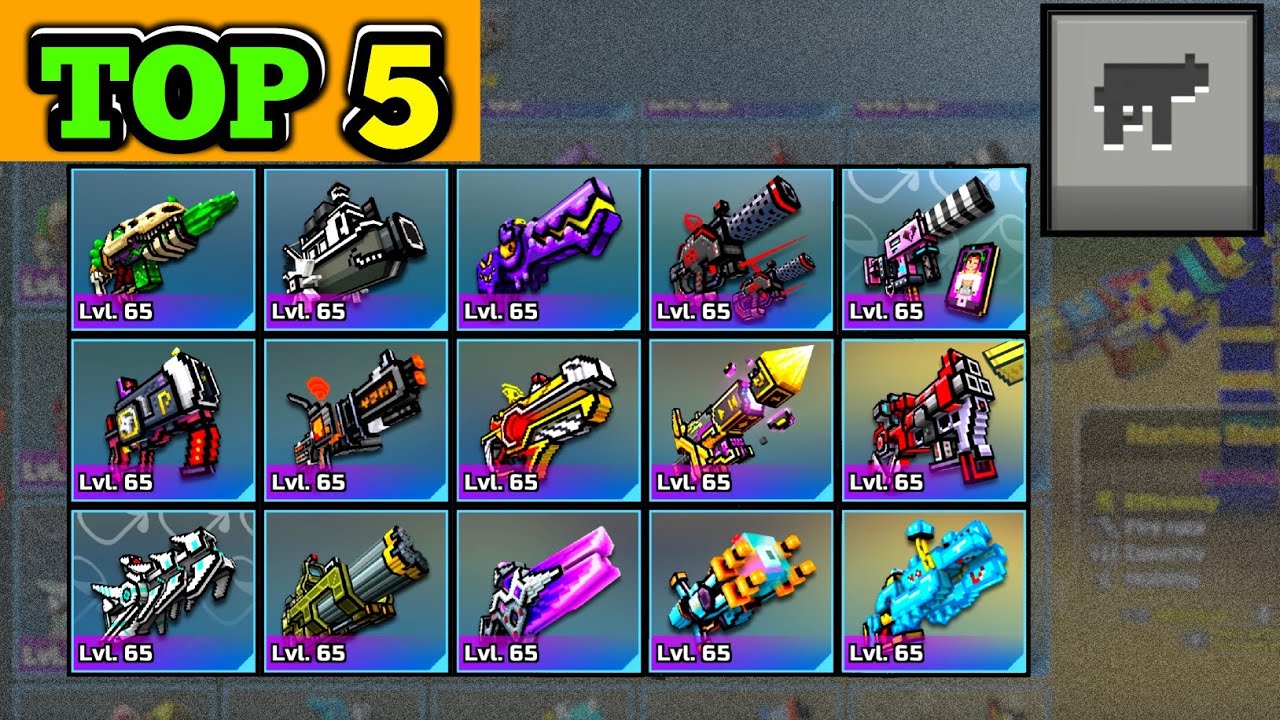 Huge DMG Primaries - Pixel Gun 3D