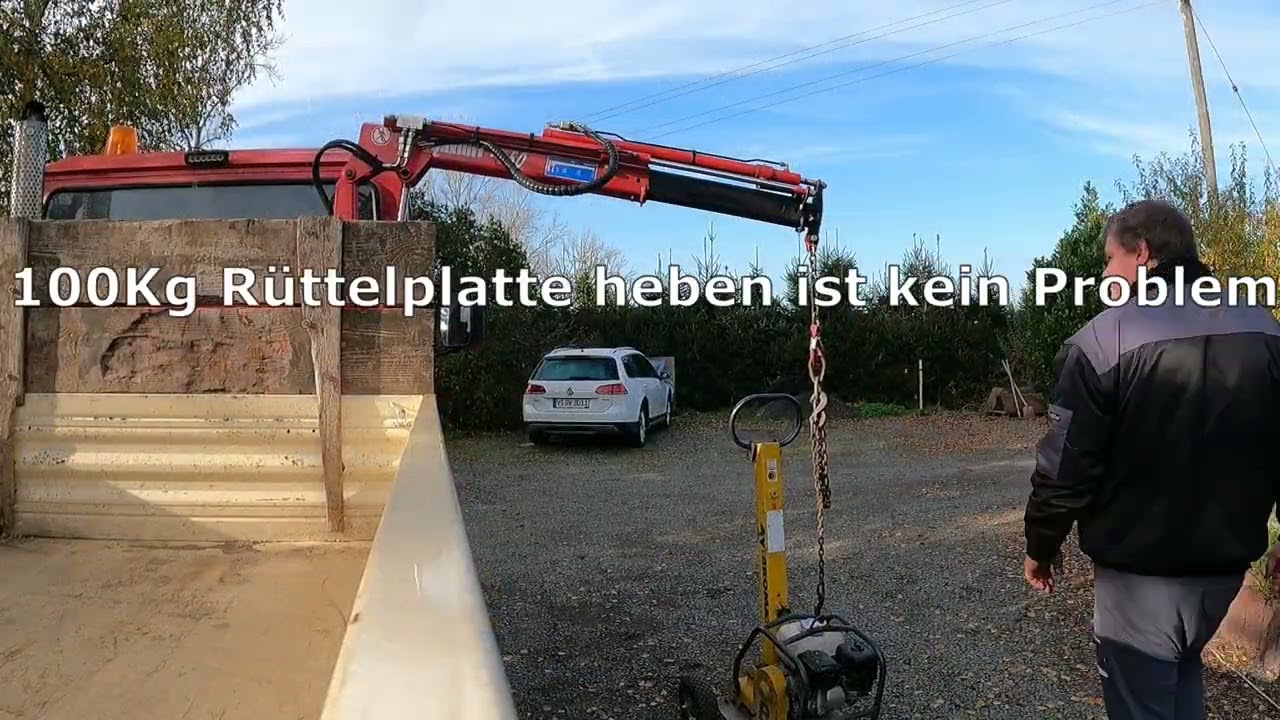 BauVLOG 15 Vorstellung Multicar M25 Allrad mit Kran