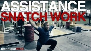 Drop Snatch, Snatch Balance, and Heaving Snatch Balance for CrossFit - Technique WOD