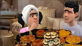 الموووووت يال الضحك معا هاد الحماق ديال ميمونة وموحا   4k