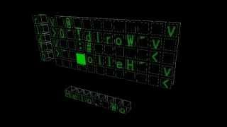 難解プログラミング言語 Befunge 実行の様子