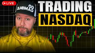 TRADING NASDAQ FUTURES AND GOLD LIVE!
